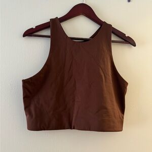 Brown Girlfriend Collective sports bra